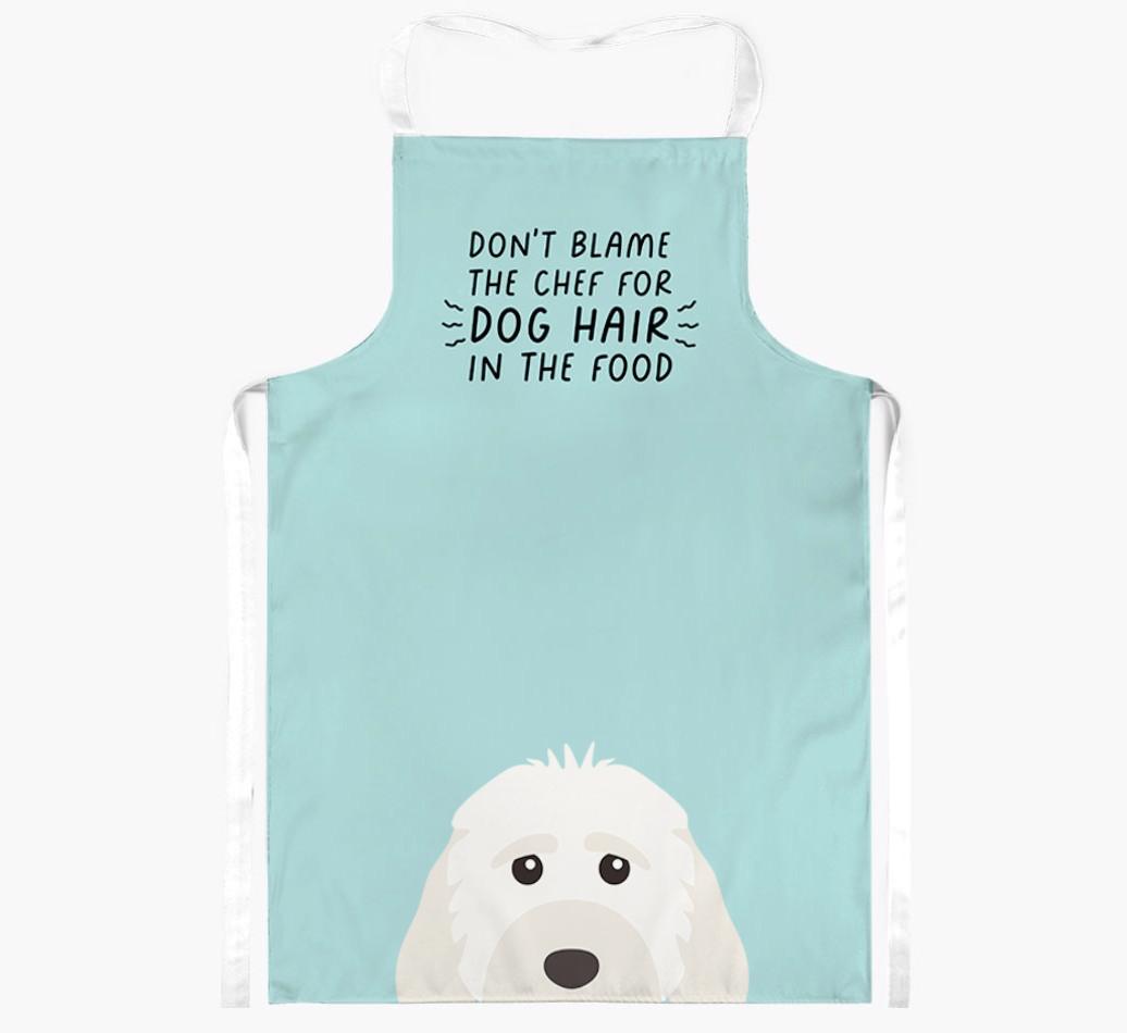 'Don't Blame the Chef' Adult Apron with {breedFullName} Icon