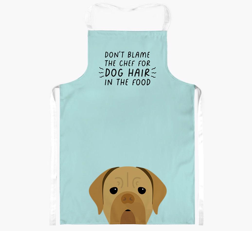 'Don't Blame the Chef' Adult Apron with {breedFullName} Icon