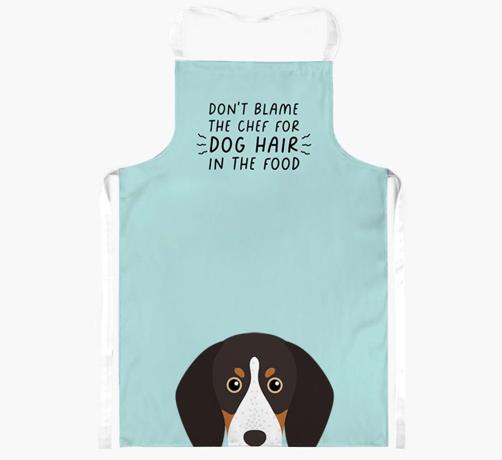 'Don't Blame the Chef' Adult Apron with {breedFullName} Icon