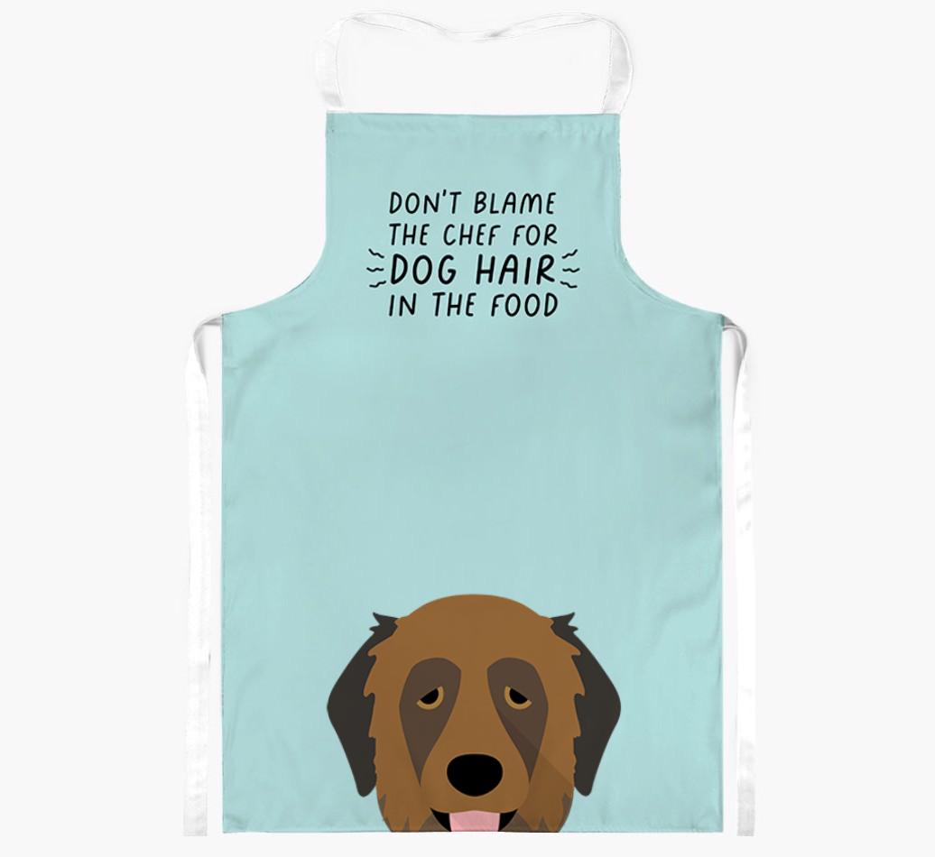 'Don't Blame the Chef' Adult Apron with {breedFullName} Icon