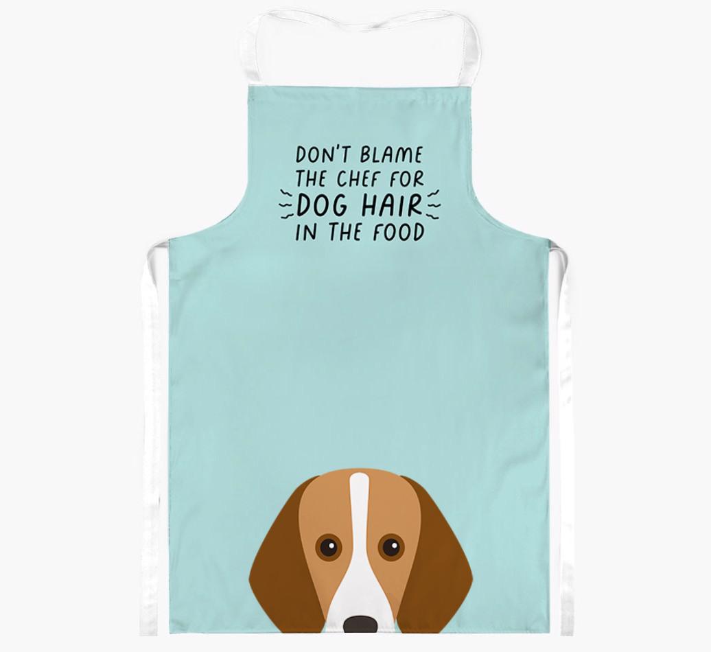 'Don't Blame the Chef' Adult Apron with {breedFullName} Icon
