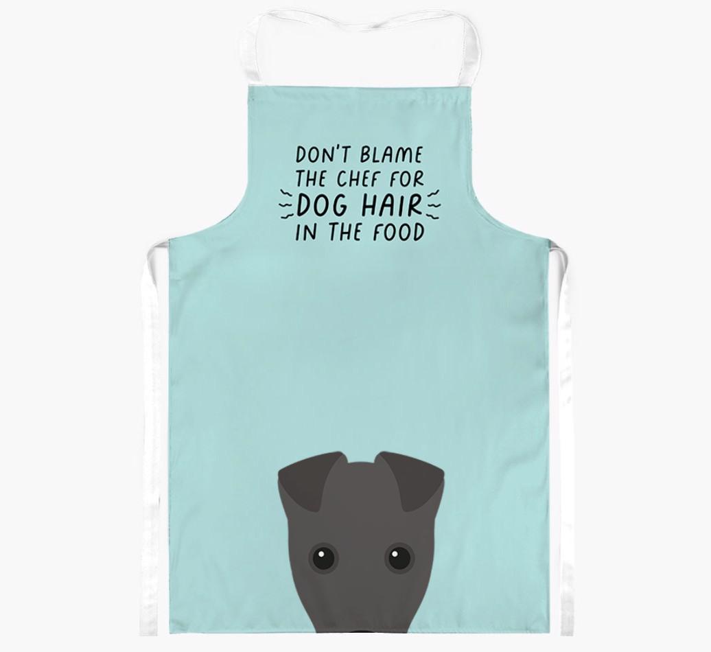 'Don't Blame the Chef' Adult Apron with {breedFullName} Icon