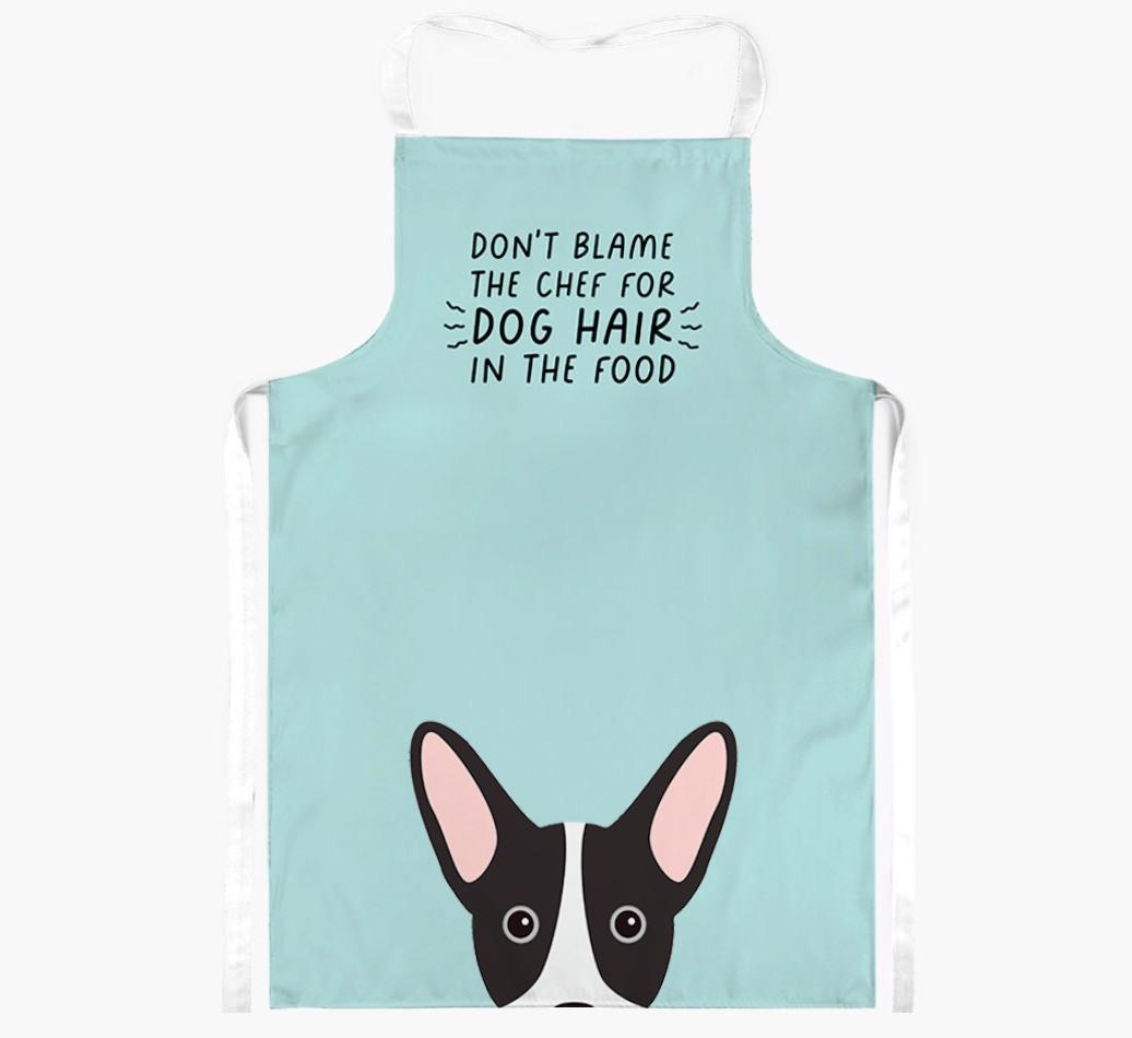 'Don't Blame the Chef' Adult Apron with {breedFullName} Icon
