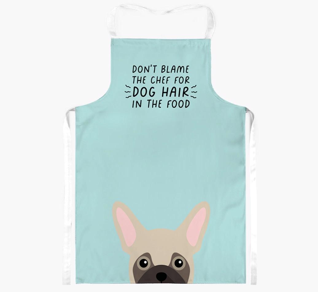 'Don't Blame the Chef' Adult Apron with {breedFullName} Icon