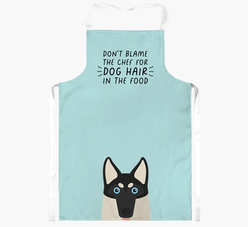 'Don't Blame the Chef' Adult Apron with {breedFullName} Icon