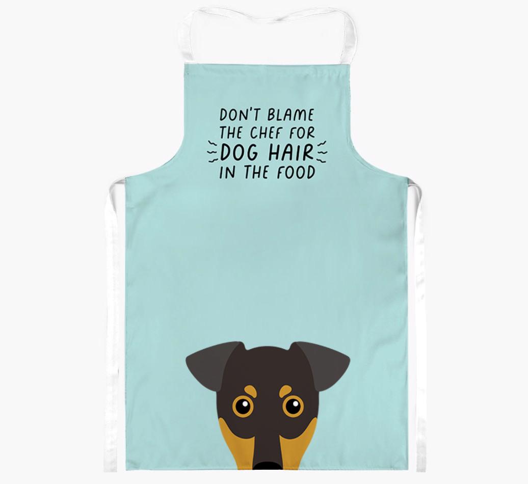 'Don't Blame the Chef' Adult Apron with {breedFullName} Icon