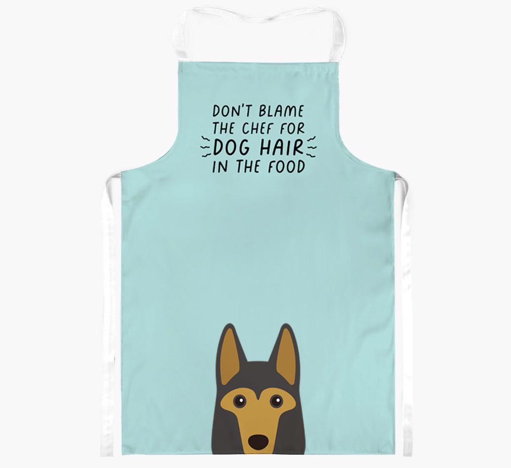 'Don't Blame the Chef' Adult Apron with {breedFullName} Icon