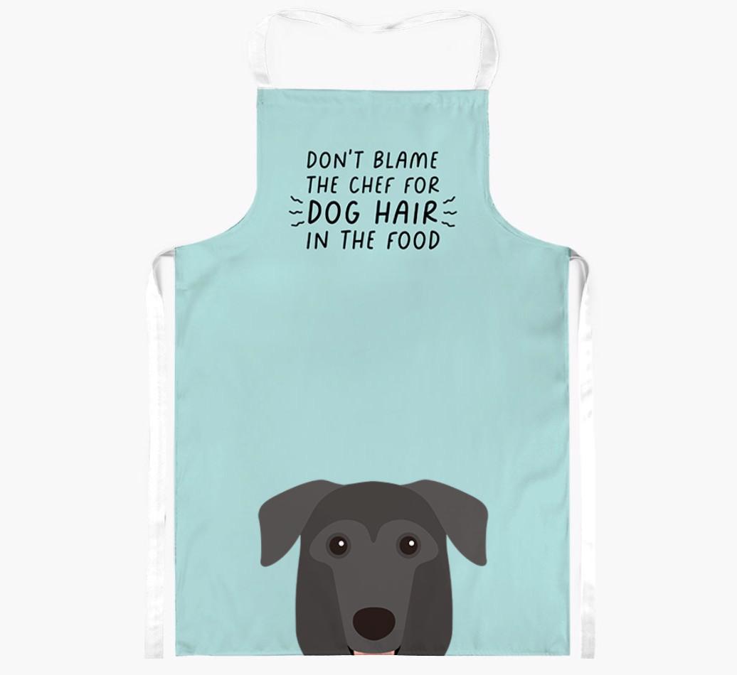 'Don't Blame the Chef' Adult Apron with {breedFullName} Icon
