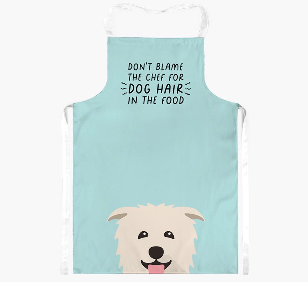 'Don't Blame the Chef' Adult Apron with {breedFullName} Icon