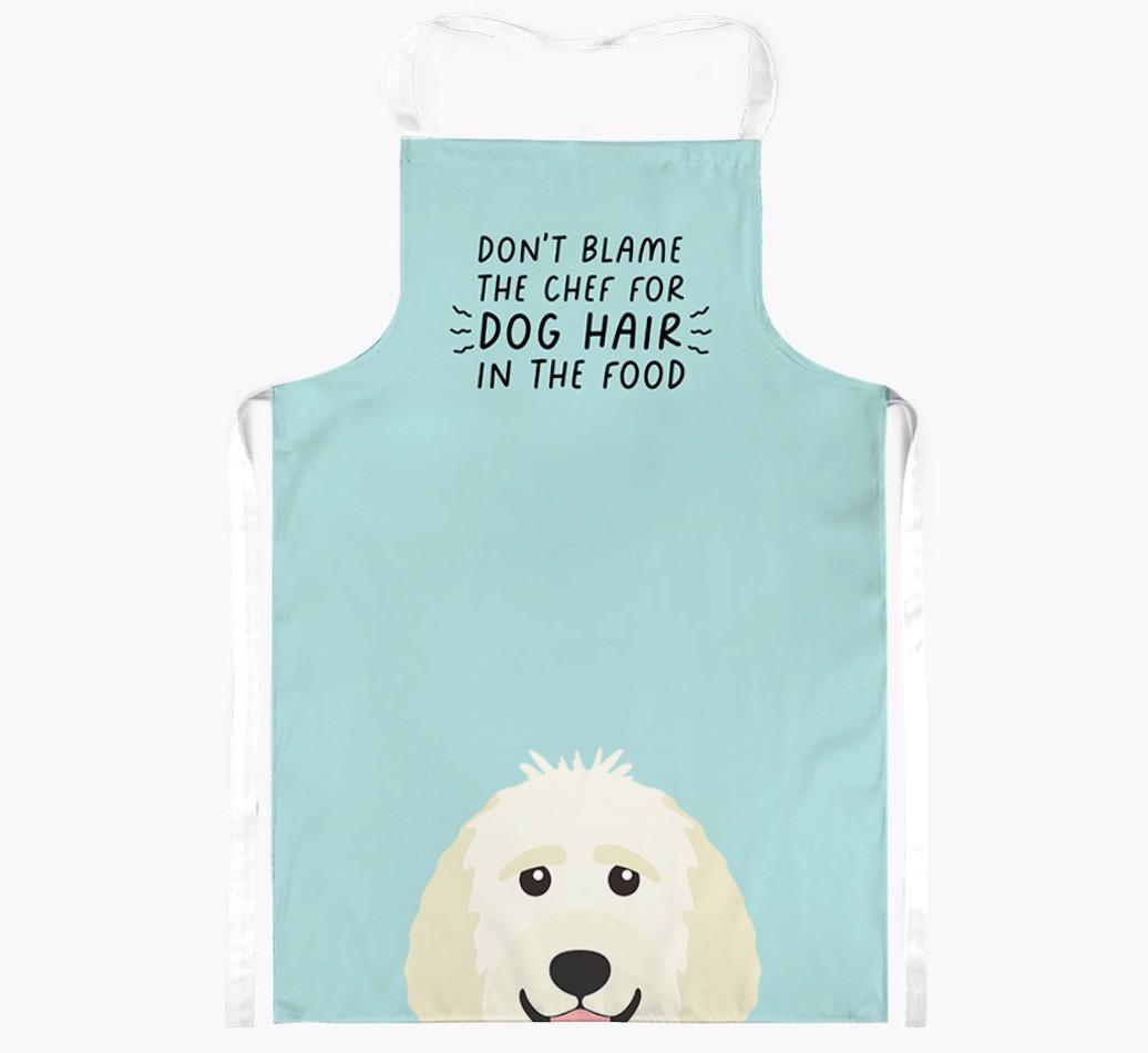 'Don't Blame the Chef' Adult Apron with {breedFullName} Icon