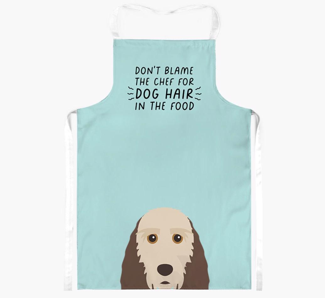 'Don't Blame the Chef' Adult Apron with {breedFullName} Icon