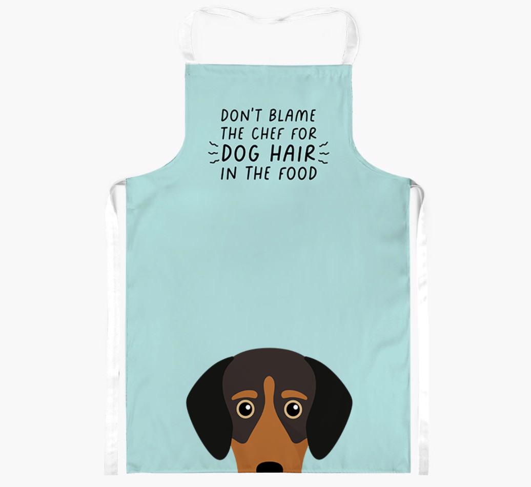 'Don't Blame the Chef' Adult Apron with {breedFullName} Icon