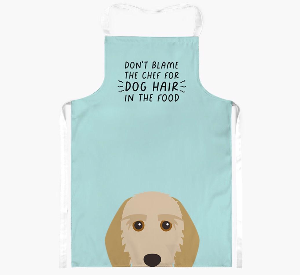 'Don't Blame the Chef' Adult Apron with {breedFullName} Icon