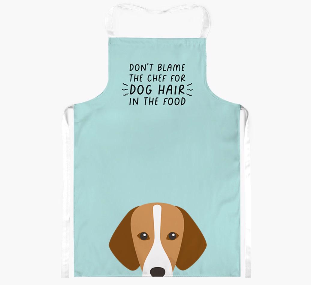 'Don't Blame the Chef' Adult Apron with {breedFullName} Icon