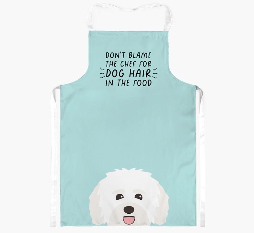 'Don't Blame the Chef' Adult Apron with {breedFullName} Icon