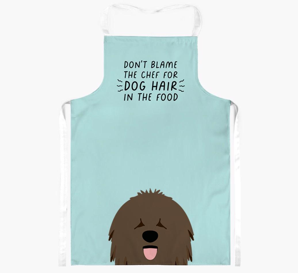 'Don't Blame the Chef' Adult Apron with {breedFullName} Icon