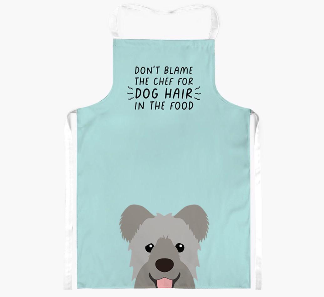 'Don't Blame the Chef' Adult Apron with {breedFullName} Icon