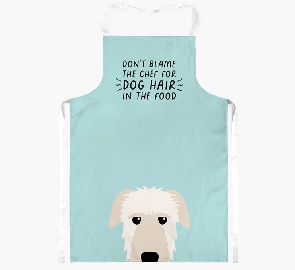 'Don't Blame the Chef' Adult Apron with {breedFullName} Icon