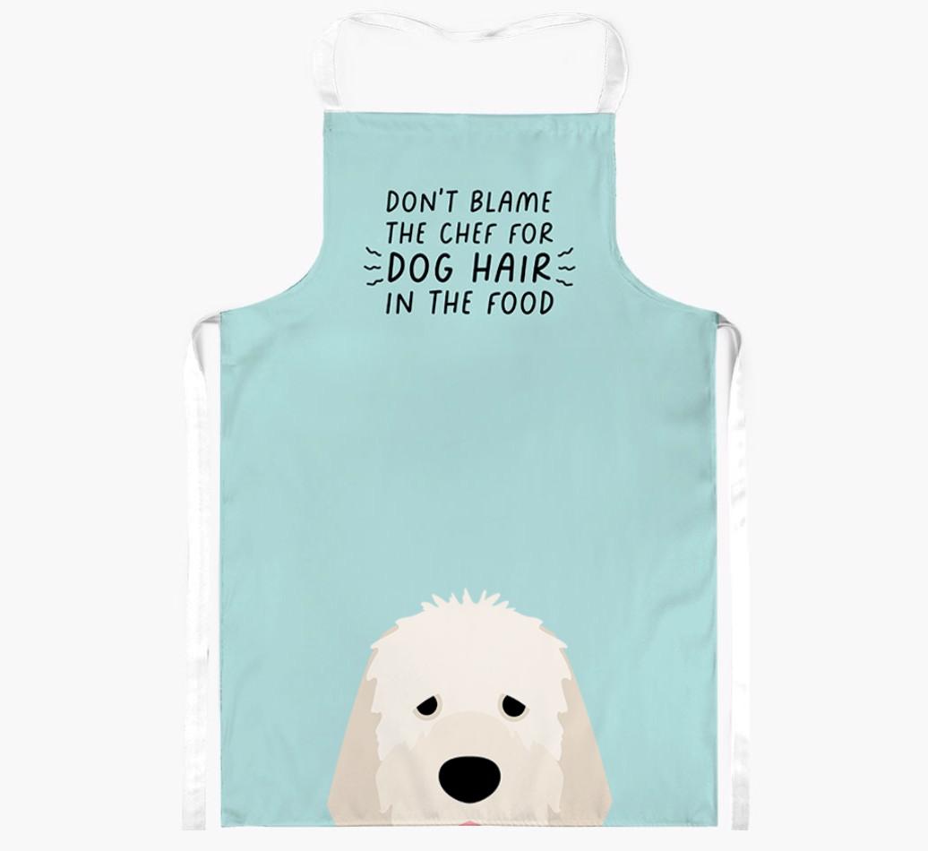'Don't Blame the Chef' Adult Apron with {breedFullName} Icon