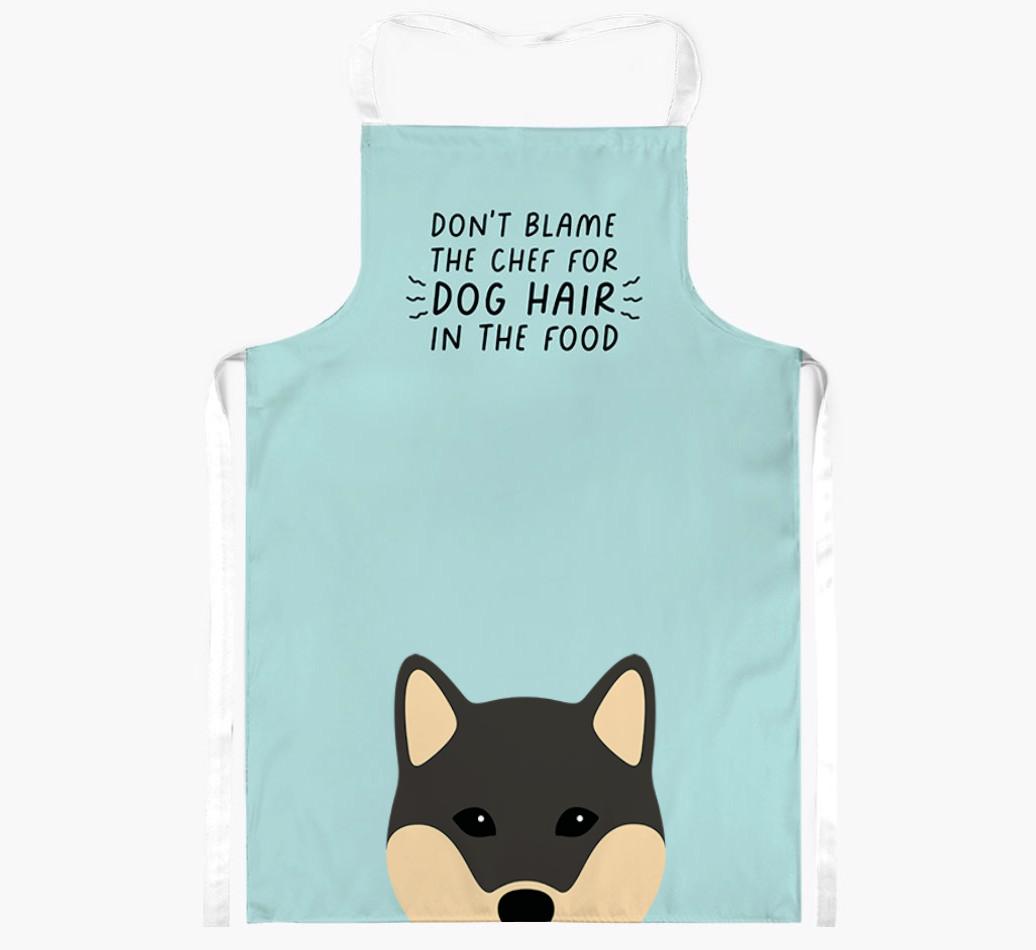 'Don't Blame the Chef' Adult Apron with {breedFullName} Icon