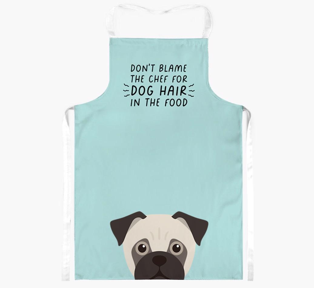 'Don't Blame the Chef' Adult Apron with {breedFullName} Icon