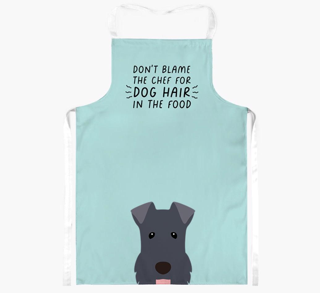 'Don't Blame the Chef' Adult Apron with {breedFullName} Icon