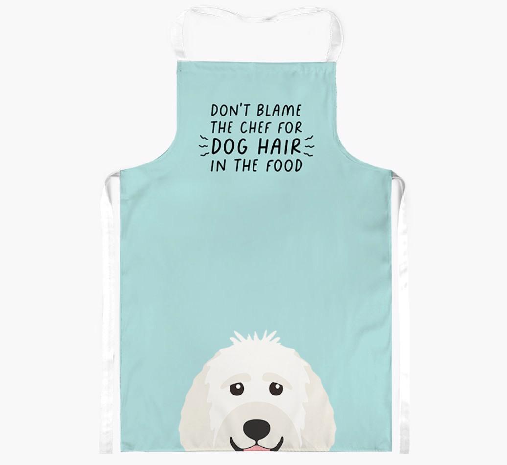 'Don't Blame the Chef' Adult Apron with {breedFullName} Icon