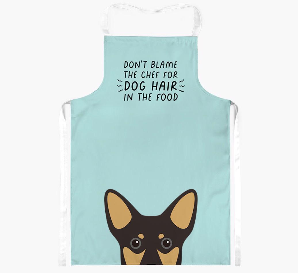'Don't Blame the Chef' Adult Apron with {breedFullName} Icon