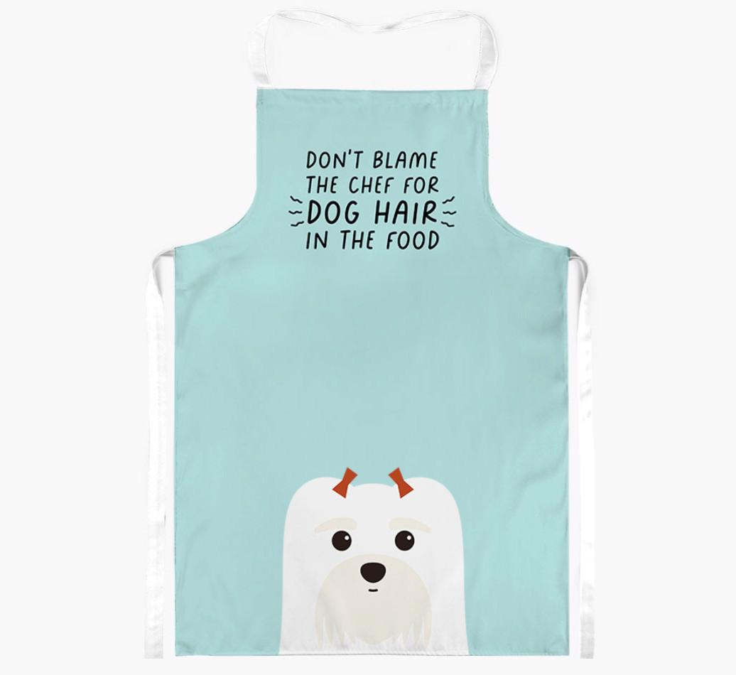 'Don't Blame the Chef' Adult Apron with {breedFullName} Icon