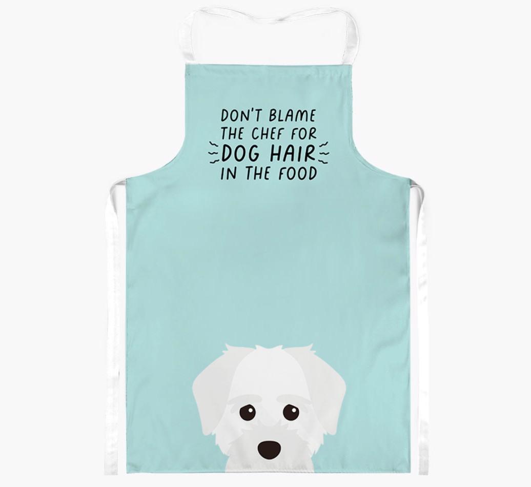'Don't Blame the Chef' Adult Apron with {breedFullName} Icon