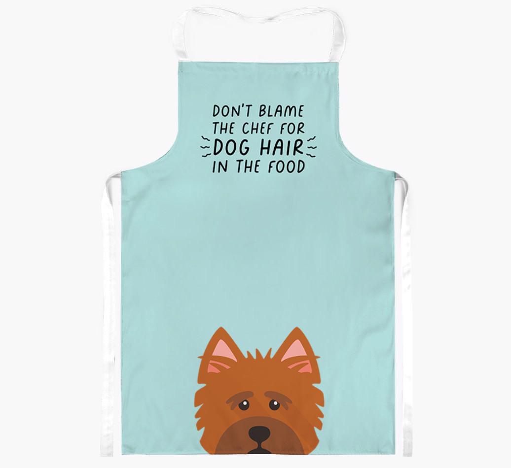 'Don't Blame the Chef' Adult Apron with {breedFullName} Icon