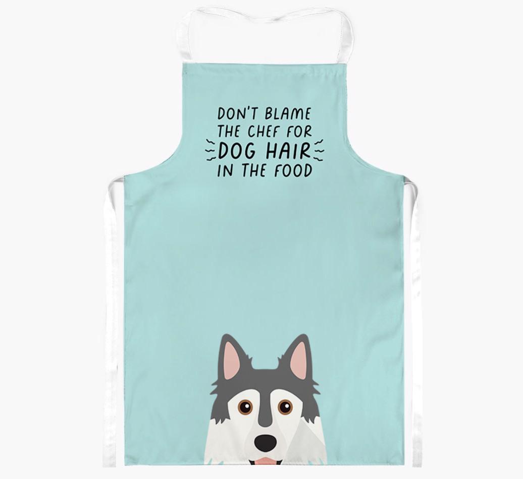'Don't Blame the Chef' Adult Apron with {breedFullName} Icon