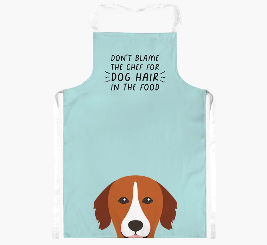 'Don't Blame the Chef' Adult Apron with {breedFullName} Icon