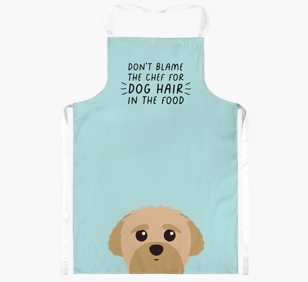 'Don't Blame the Chef' Adult Apron with {breedFullName} Icon