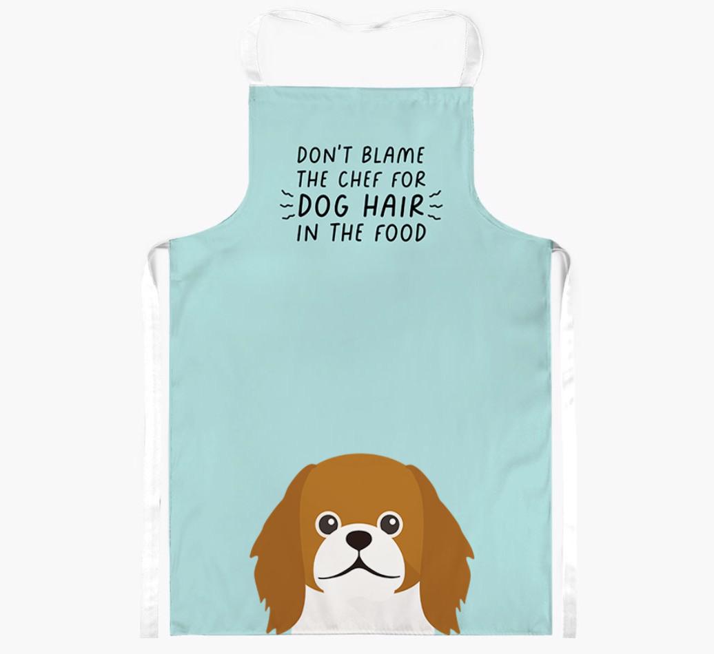 'Don't Blame the Chef' Adult Apron with {breedFullName} Icon