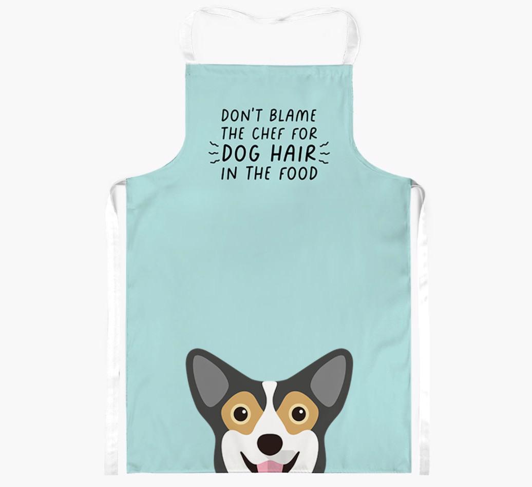 'Don't Blame the Chef' Adult Apron with {breedFullName} Icon