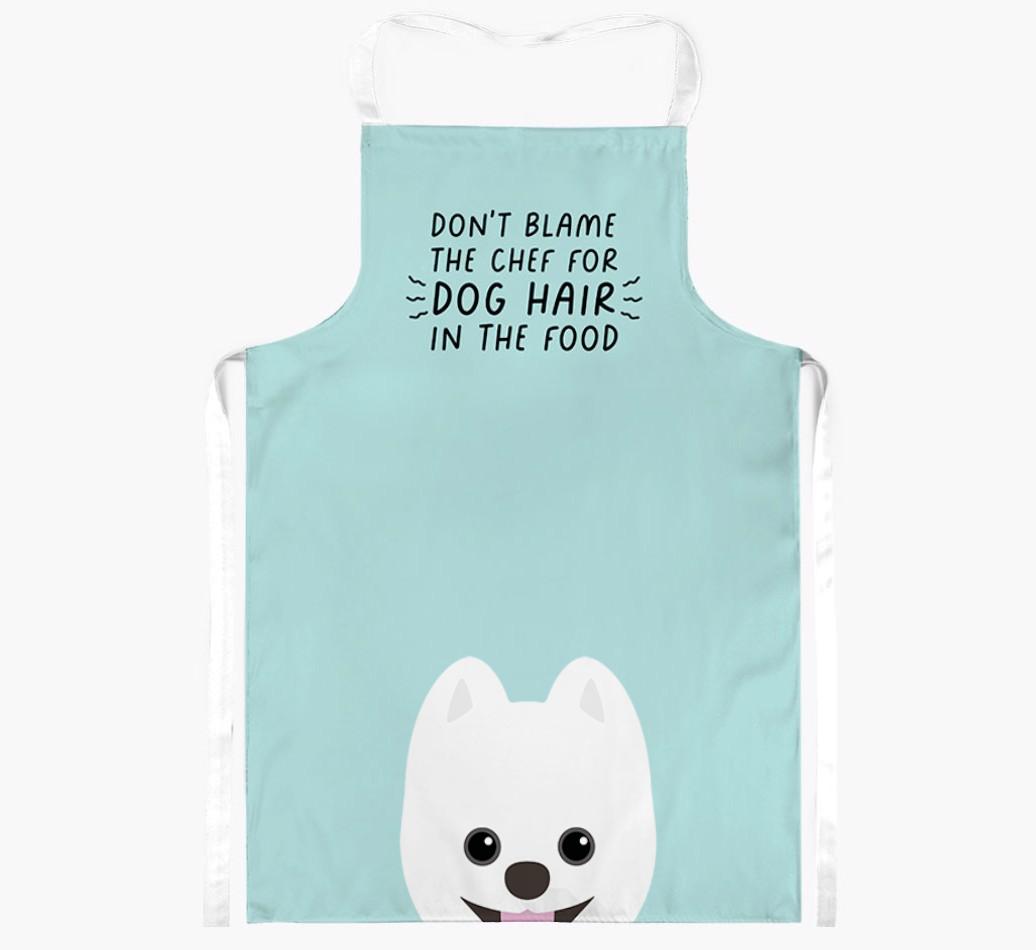 'Don't Blame the Chef' Adult Apron with {breedFullName} Icon