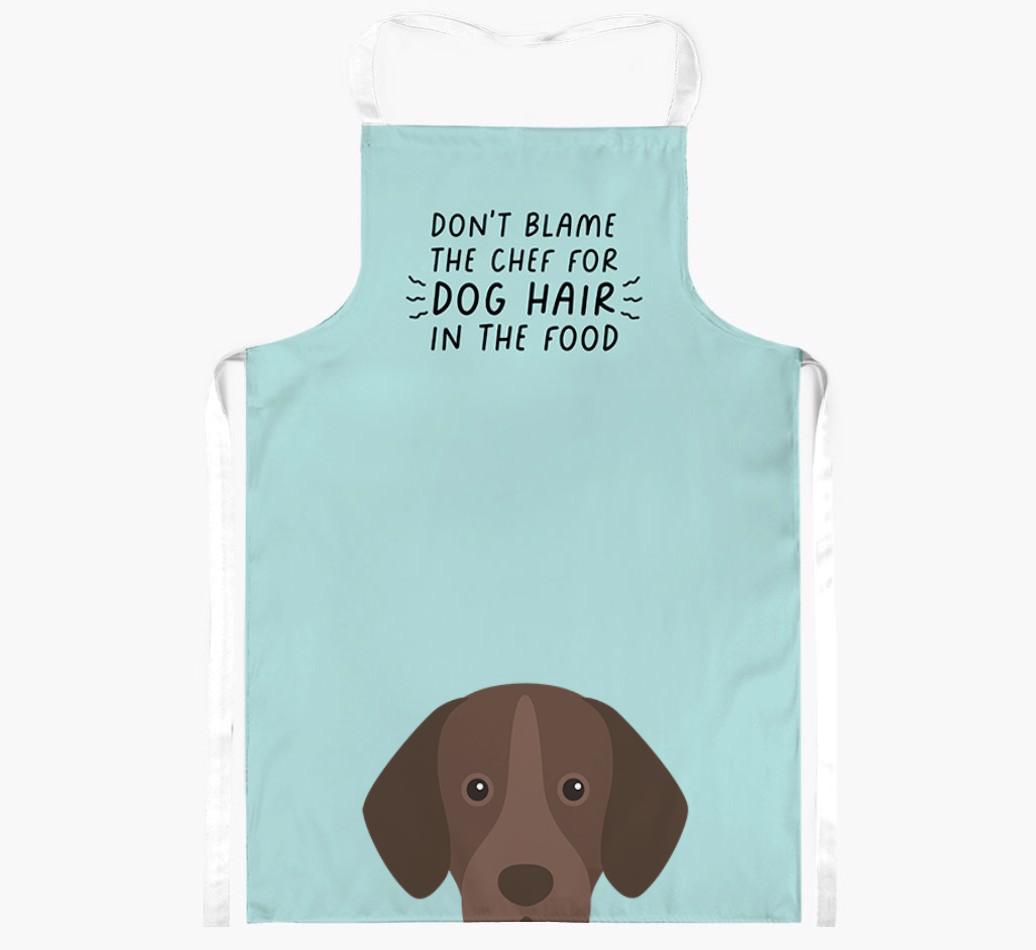 'Don't Blame the Chef' Adult Apron with {breedFullName} Icon