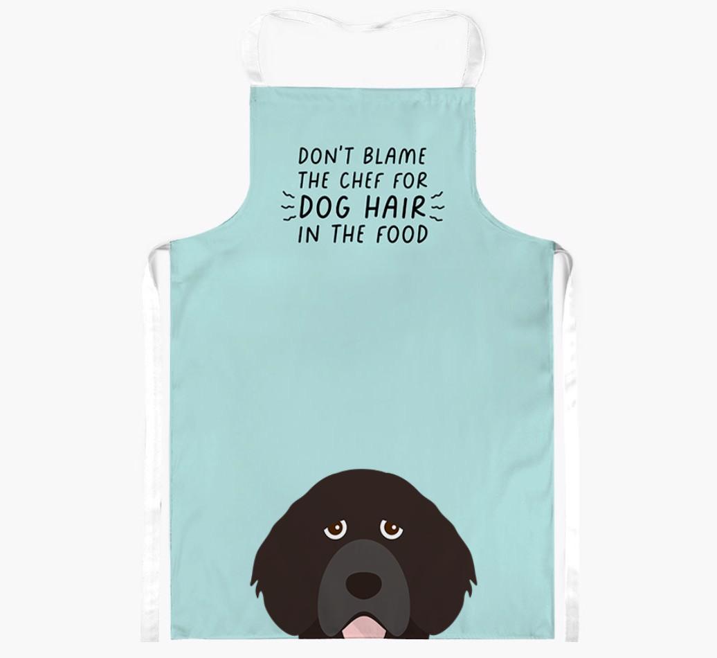 'Don't Blame the Chef' Adult Apron with {breedFullName} Icon