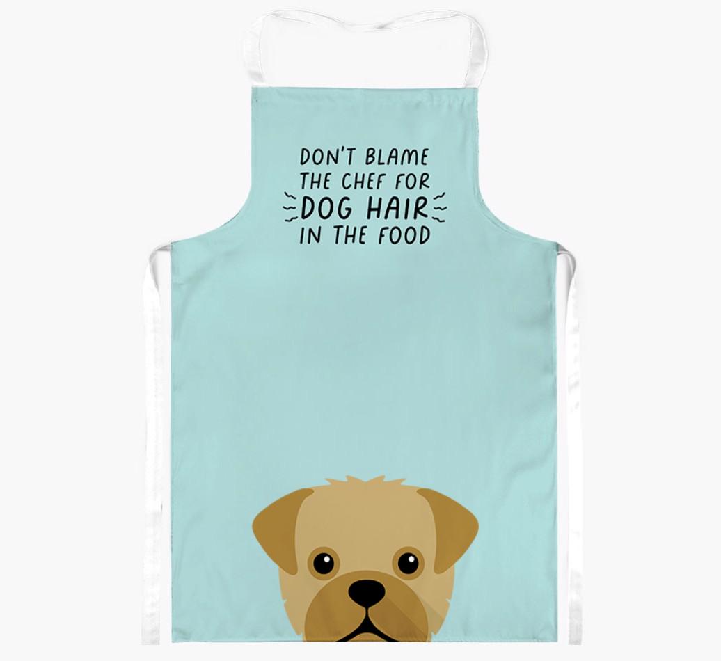 'Don't Blame the Chef' Adult Apron with {breedFullName} Icon