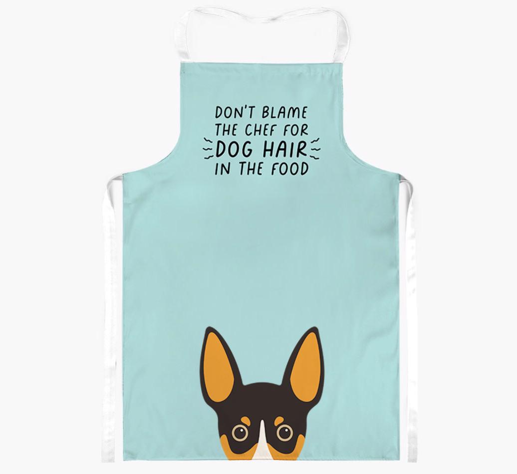 'Don't Blame the Chef' Adult Apron with {breedFullName} Icon