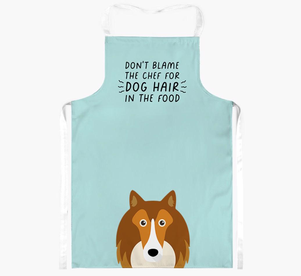 'Don't Blame the Chef' Adult Apron with {breedFullName} Icon