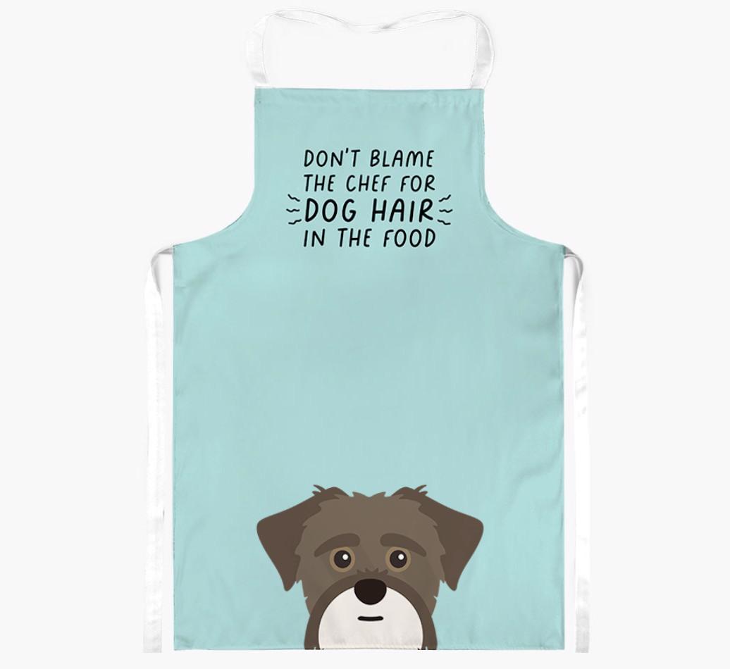 'Don't Blame the Chef' Adult Apron with {breedFullName} Icon