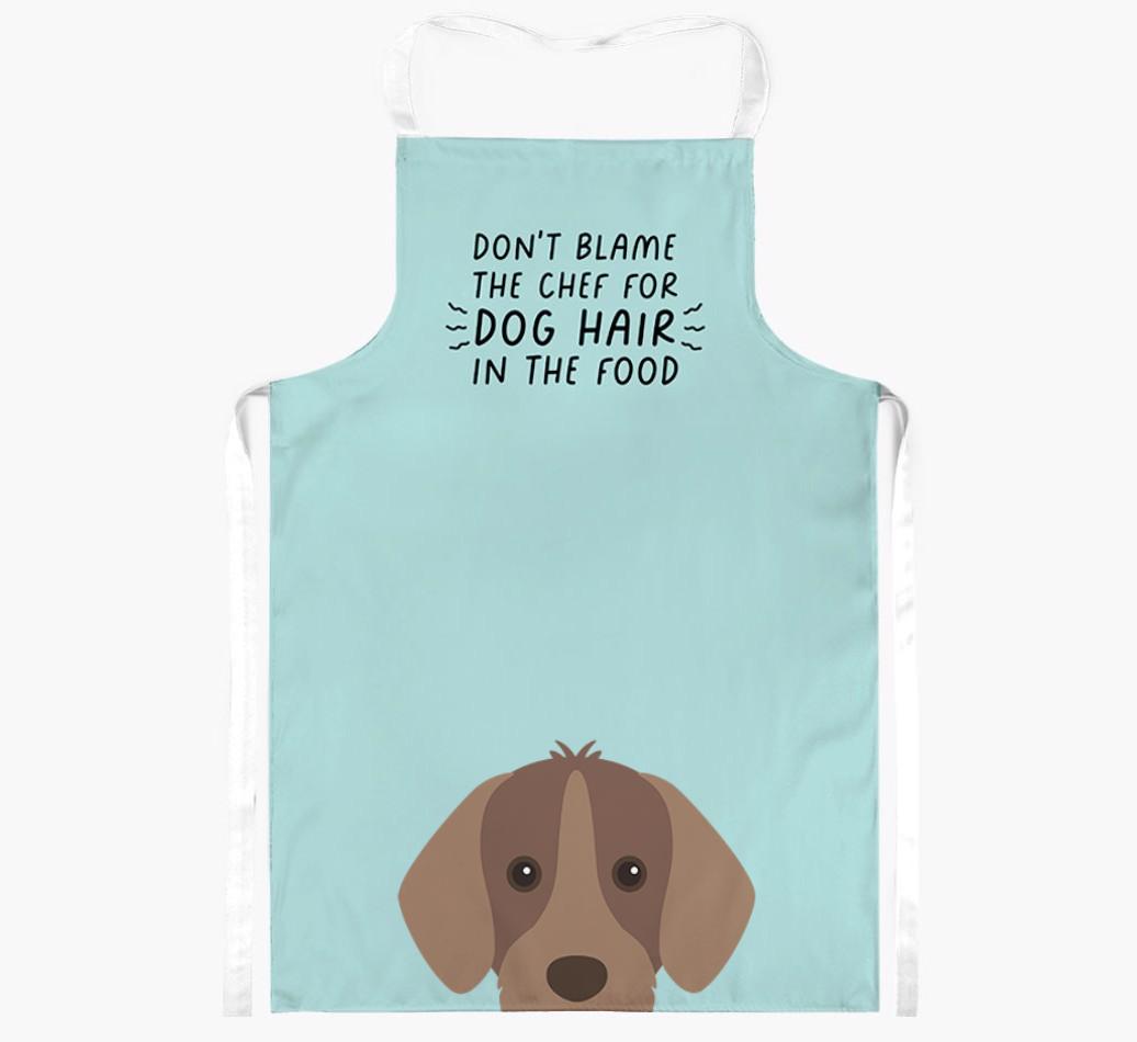 'Don't Blame the Chef' Adult Apron with {breedFullName} Icon