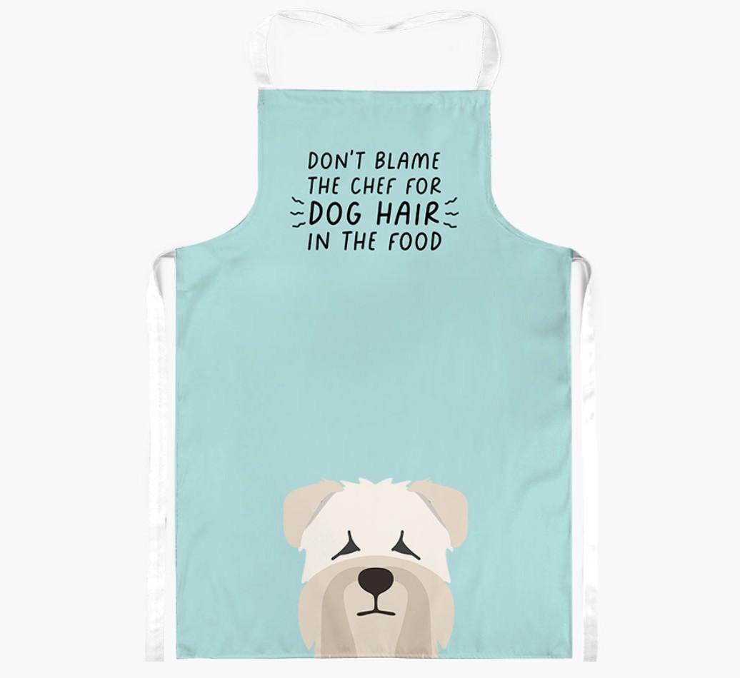 'Don't Blame the Chef' Adult Apron with {breedFullName} Icon