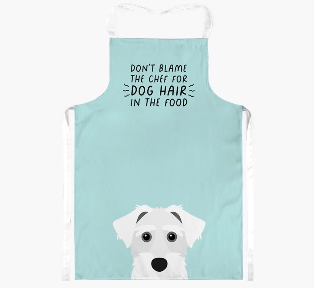'Don't Blame the Chef' Adult Apron with {breedFullName} Icon