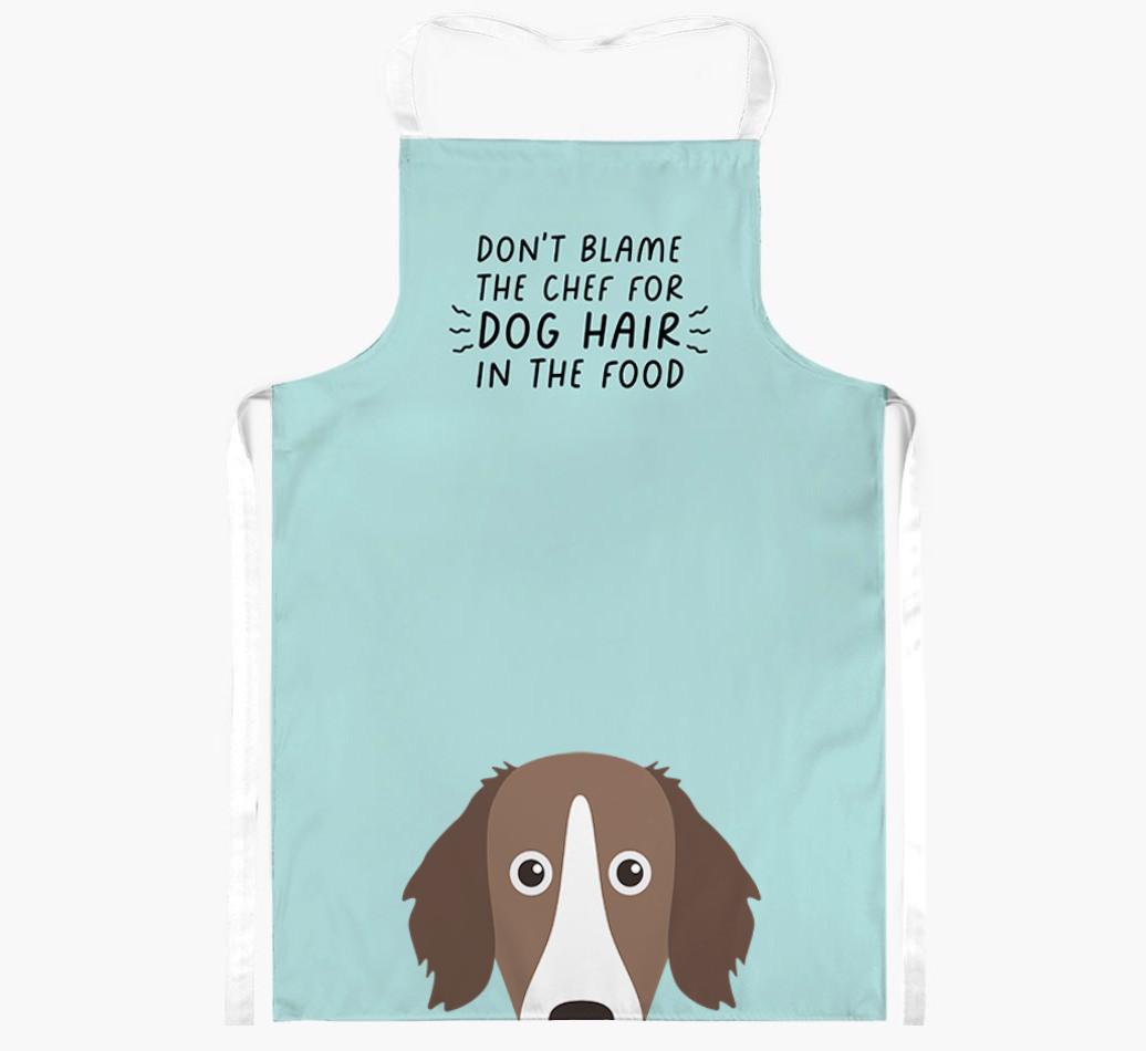 'Don't Blame the Chef' Adult Apron with {breedFullName} Icon