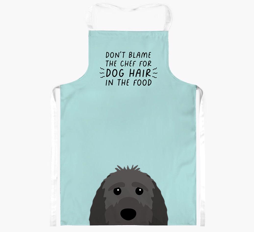 'Don't Blame the Chef' Adult Apron with {breedFullName} Icon