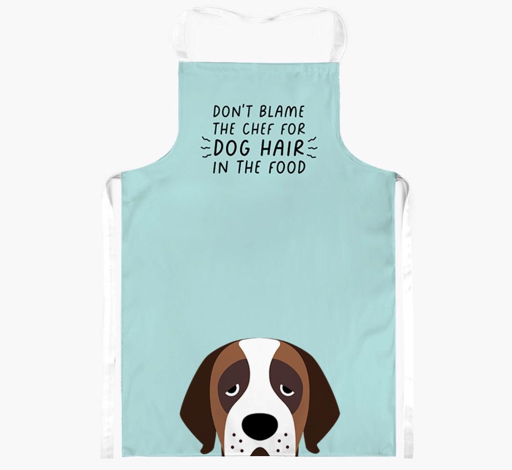 'Don't Blame the Chef' Adult Apron with {breedFullName} Icon