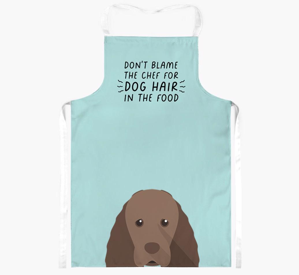 'Don't Blame the Chef' Adult Apron with {breedFullName} Icon